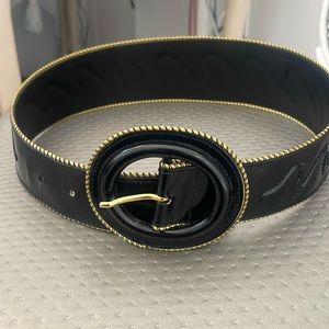 Saks Fifth Avenue Patent Leather belt